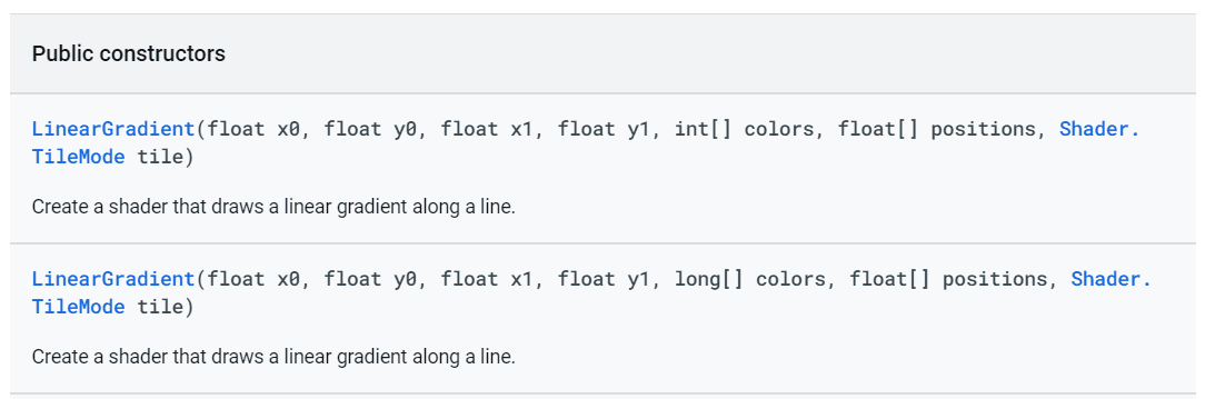 Take Control of Linear gradient with positions array